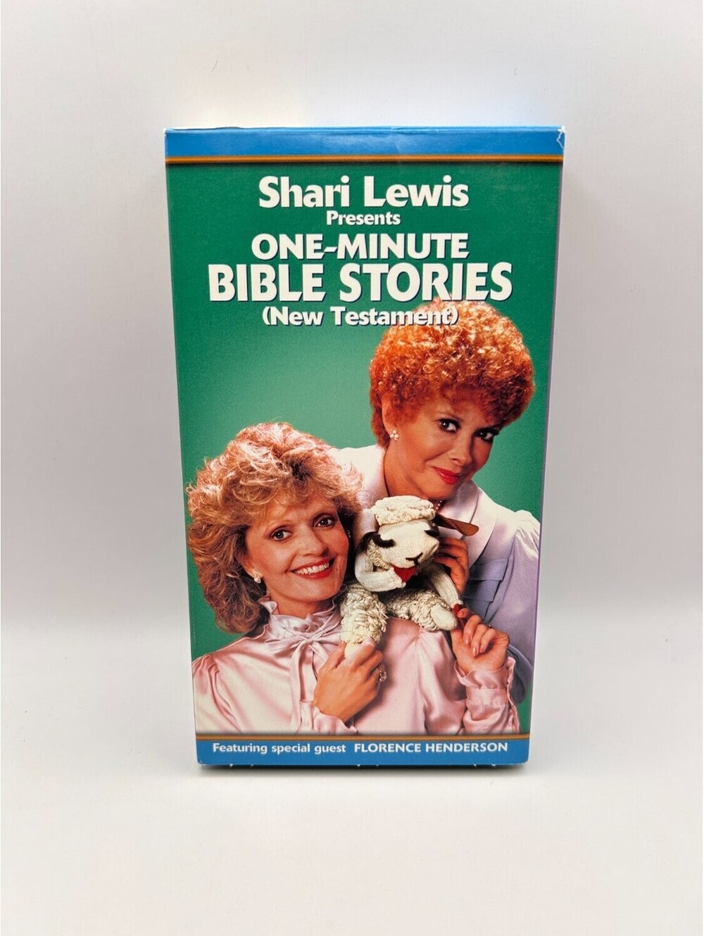 One-Minute Bible Stories ( Testament) VHS Tape Shari Lewis Children's